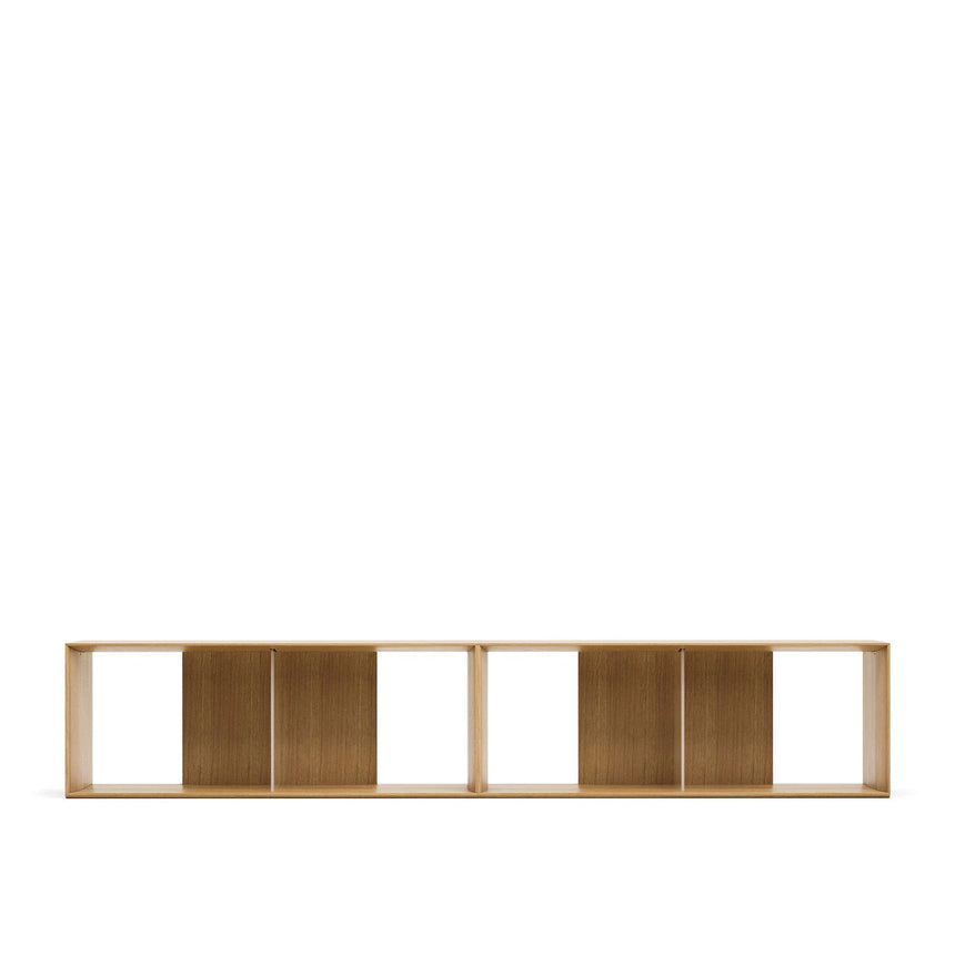 Litto Set aus 2 modularen Regalen aus Eichenfurnier oder Nussholzfurnier 101 x 76 cm von Kave Home – Bild 11
