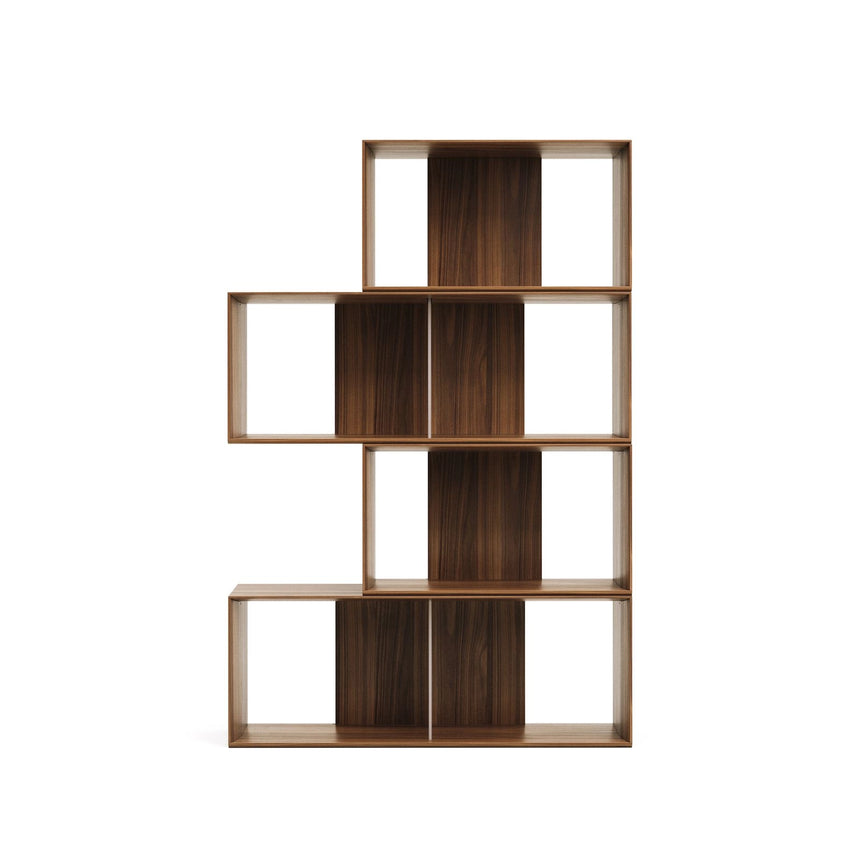Litto Set aus 4 modularen Regalen aus Nussholzfurnier 168 x 76 cm von Kave Home – Bild 9