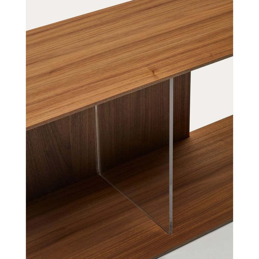 Litto Set aus 6 modularen Regalen aus Nussholzfurnier 168 x 114 cm von Kave Home – Bild 17