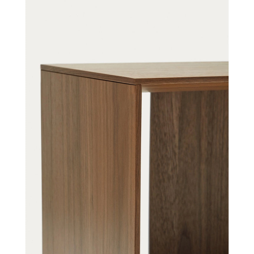 Litto Set aus 9 modularen Regalen aus Nussholzfurnier 202 x 114 cm von Kave Home – Bild 14