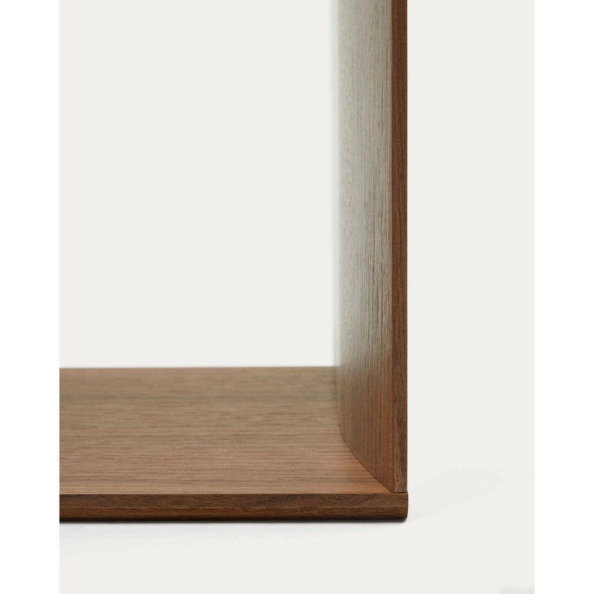 Litto großes Regalmodul aus Nussholzfurnier 101 x 38 cm von Kave Home – Bild 8