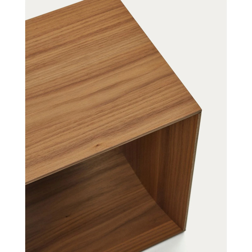 Litto kleines Regalmodul aus Nussholzfurnier 34 x 38 cm von Kave Home – Bild 7