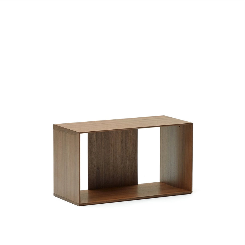 Litto mittelgroßes Regalmodul aus Nussholzfurnier 67 x 38 cm von Kave Home – Bild 6