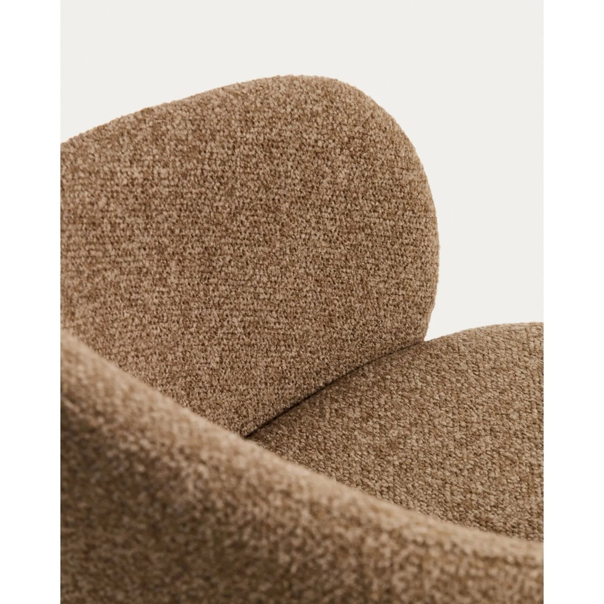 Maina Stuhl aus dicker Chenille und Stahlbeinen mit Beschichtung FSC Mix Credit von Kave Home – Bild 9