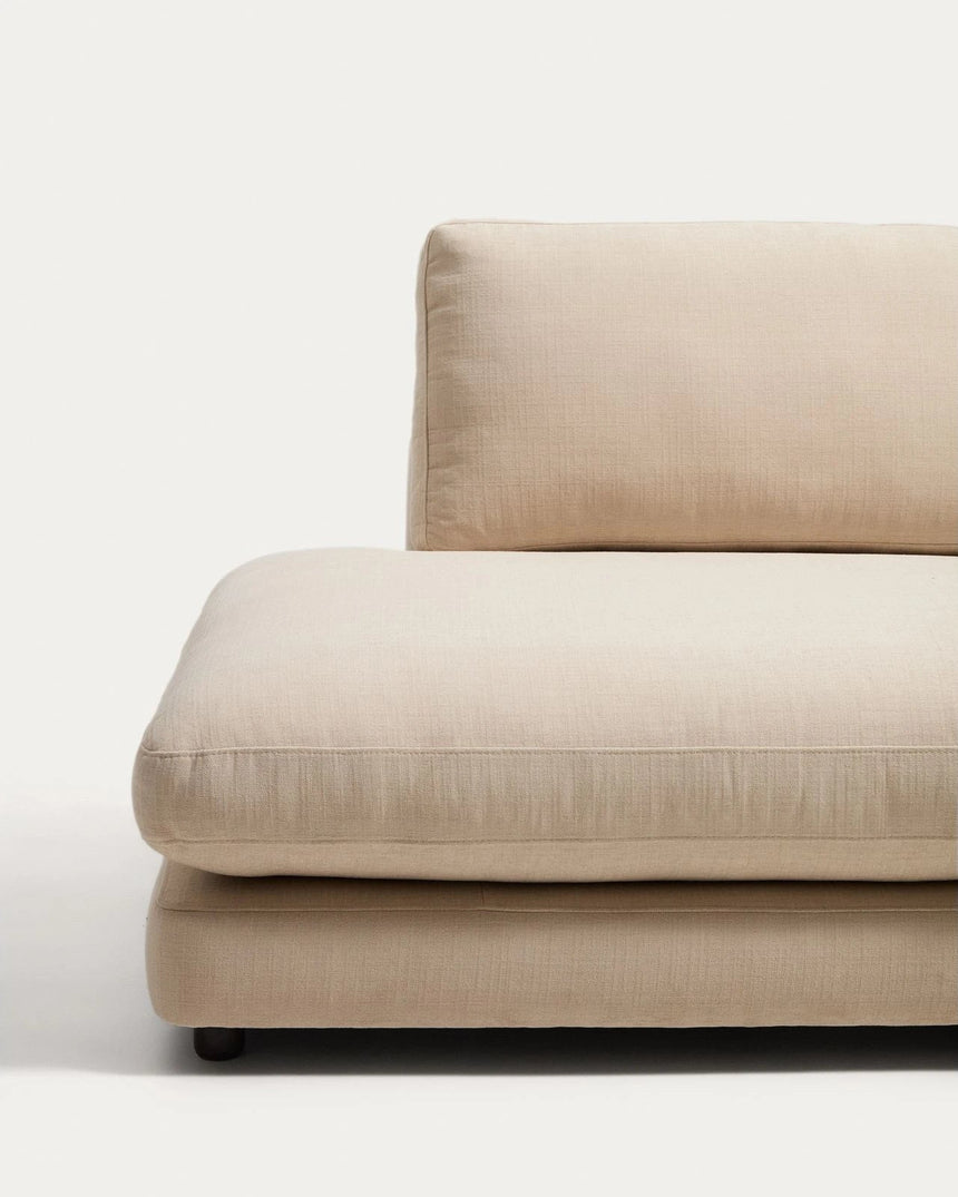 Modulares 3-Sitzer-Sofa Gala aus beigem Chenillegewebe, FSC Mix Credit, 240 cm von Kave Home – Bild 5