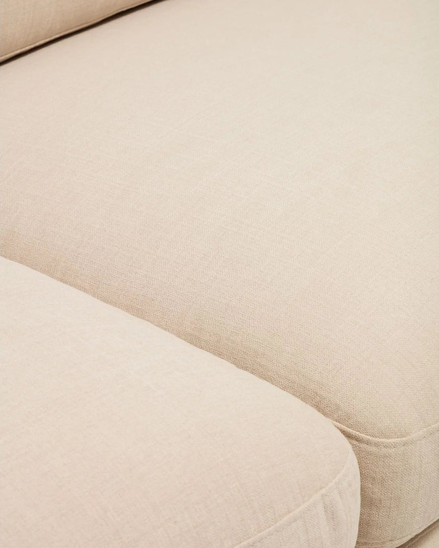 Modulares 3-Sitzer-Sofa Gala aus beigem Chenillegewebe, FSC Mix Credit, 240 cm von Kave Home – Bild 8