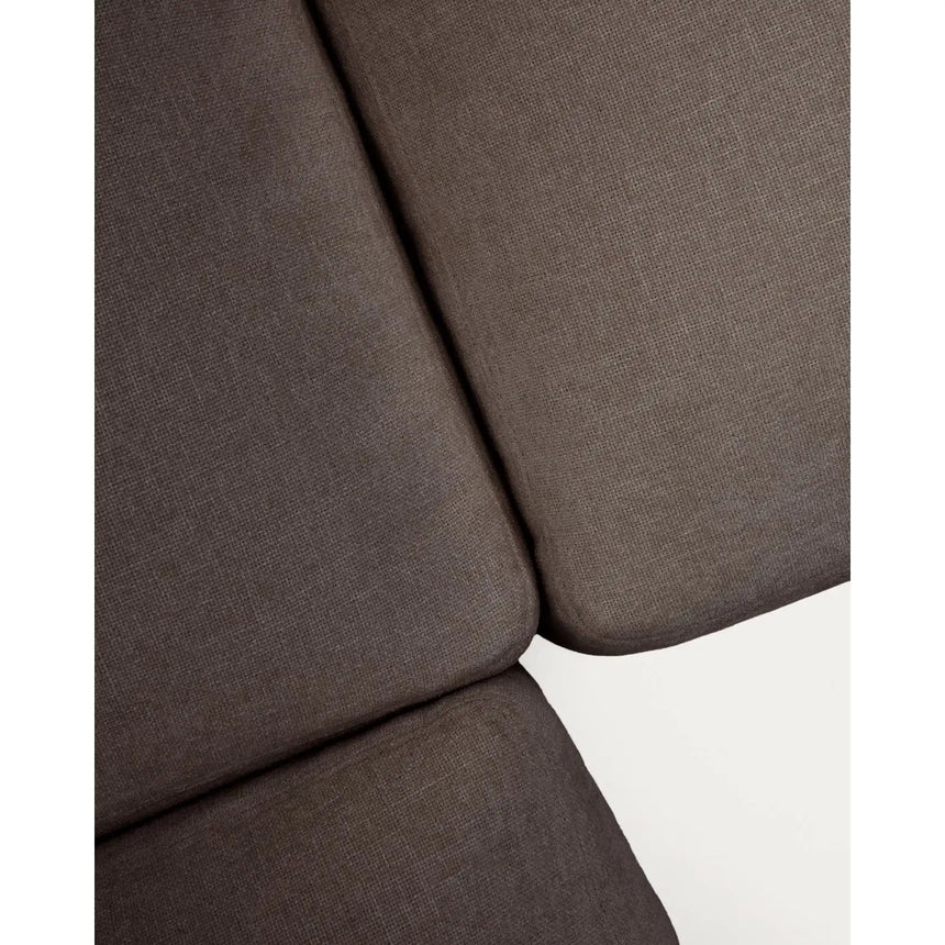Modulares 5-Sitzer-Ecksofa Alea mit Bezug aus Chenille, 310 x 310 cm von Kave Home – Bild 9