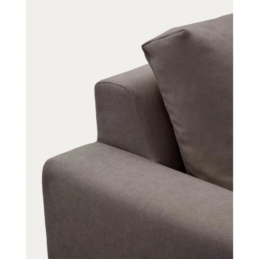 Modulares Sofa Alea für 4 Personen mit abnehmbarem Bezug aus Chenille mit Chaiselongue links, 310 cm von Kave Home – Bild 8