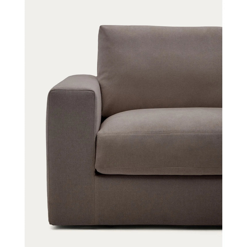 Modulares Sofa Alea für 4 Personen mit abnehmbarem Bezug aus Chenille mit Chaiselongue rechts, 310 cm von Kave Home – Bild 10