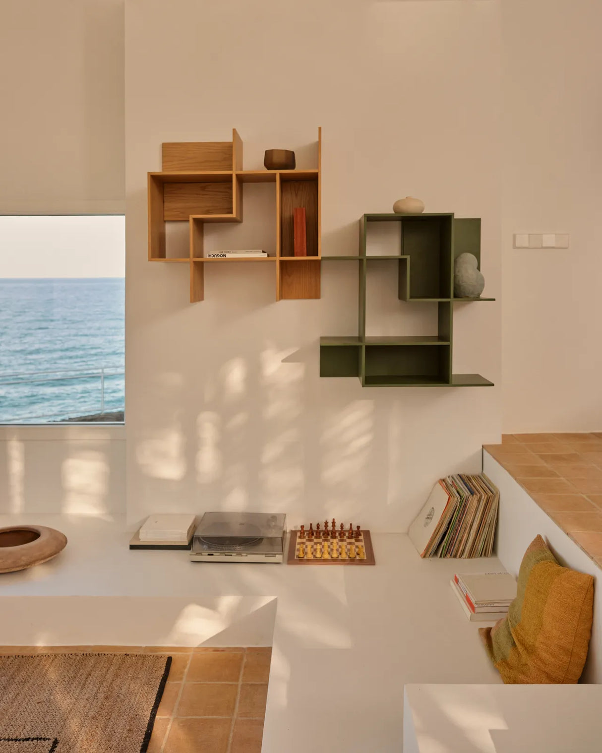 Modularregal Ina aus grün lackiertem MDF 80 x 80 cm FSC 100% von Kave Home – Bild 3