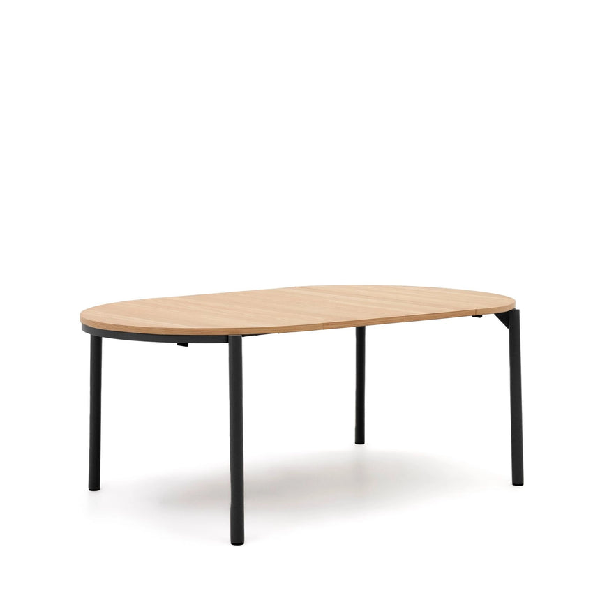 Montuiri runder Ausziehtisch Eichenfurnier Ø 120 (200) cm von Kave Home – Bild 11