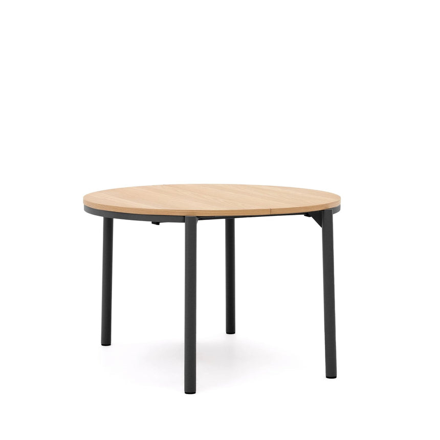 Montuiri runder Ausziehtisch Eichenfurnier Ø 120 (200) cm von Kave Home – Bild 6