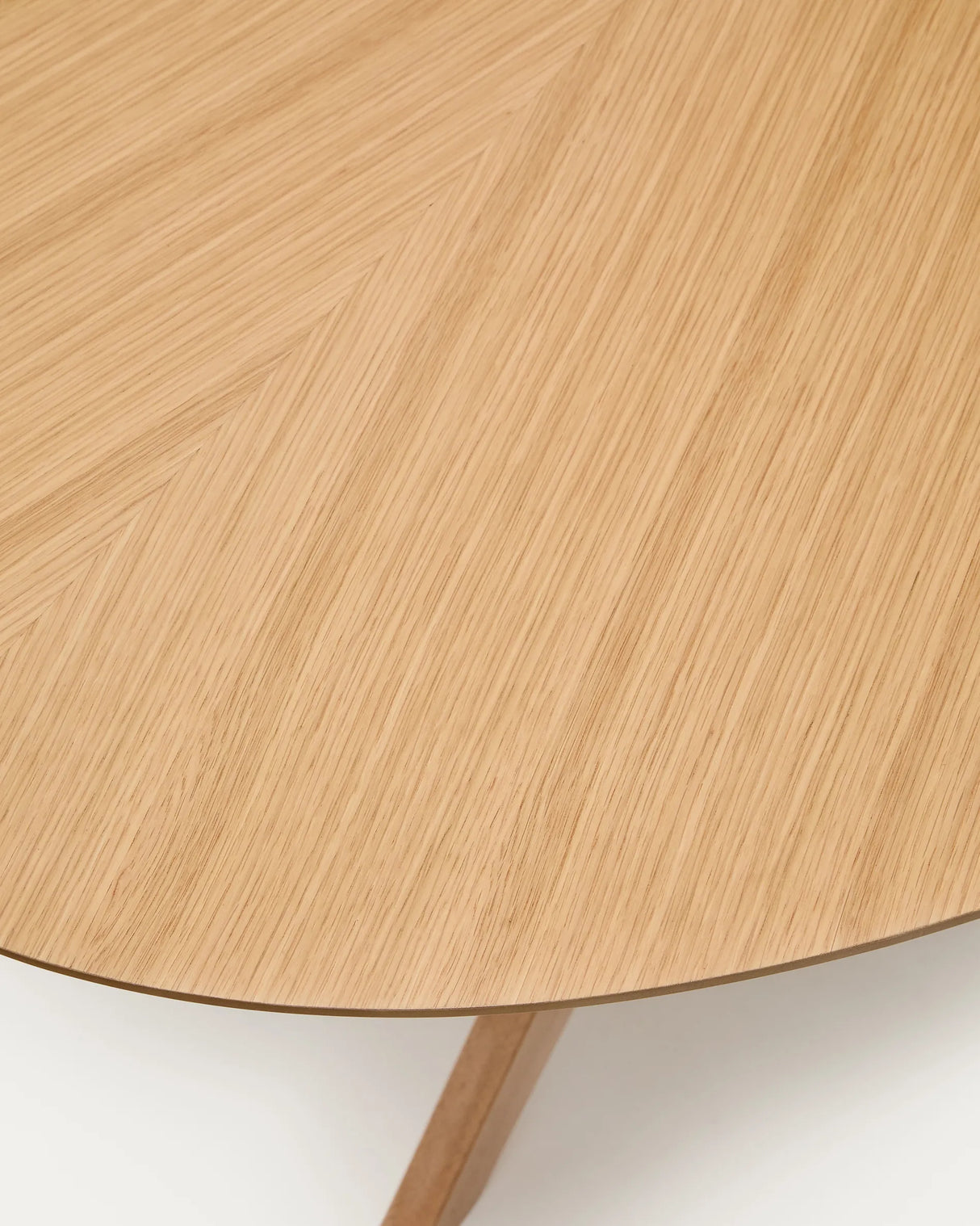 Naanim Tisch aus Eichenfurnier 180 x 110 cm von Kave Home – Produktbild 4