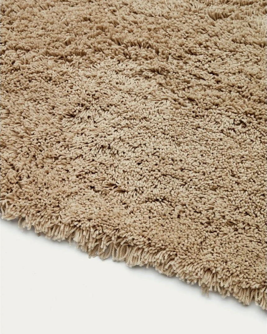 Neade Teppich aus Baumwolle und Polyester in Beige 200 x 300 cm von Kave Home – Bild 5