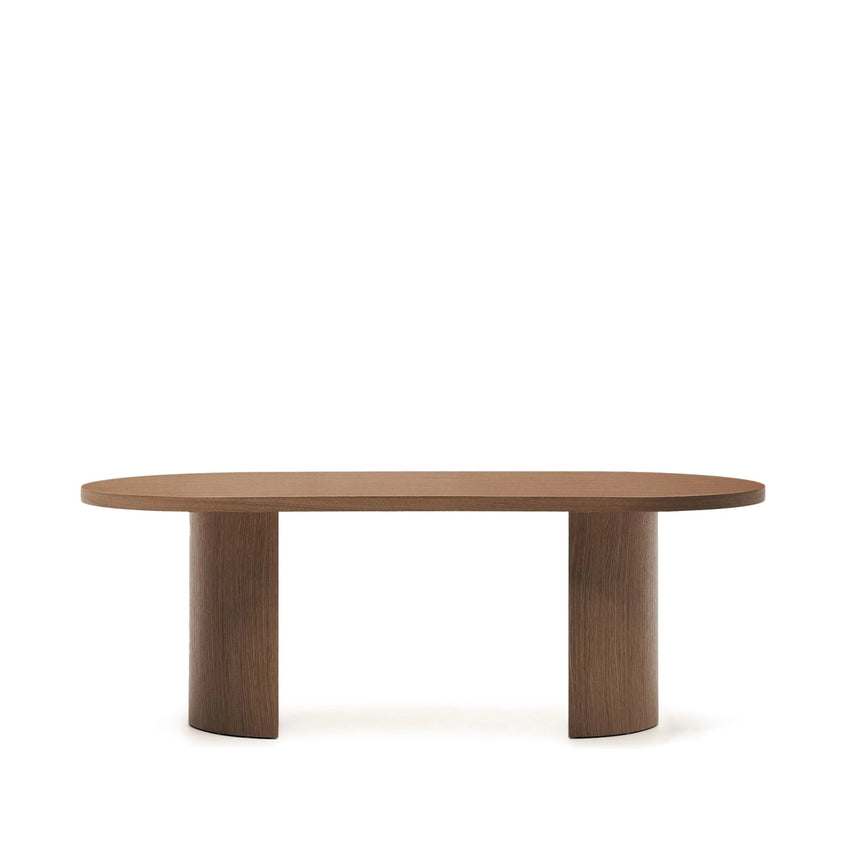 Nealy Tisch aus Nussbaumfurnier oder Eichenfurnier 200 x 100 cm von Kave Home – Bild 7