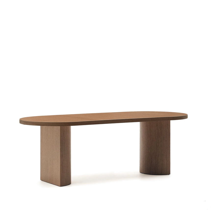 Nealy Tisch aus Nussbaumfurnier oder Eichenfurnier 200 x 100 cm von Kave Home – Bild 9