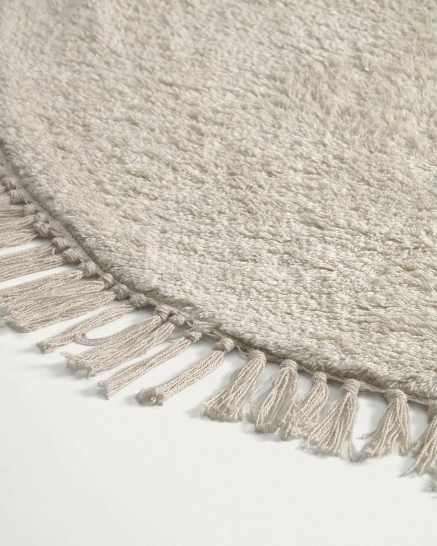 Orwen runder Teppich 100% Baumwolle Ø 100 cm von Kave Home – Bild 4