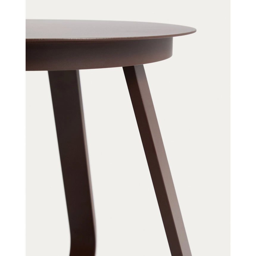 Outdoor Beistelltisch Tamaris aus Aluminium Ø 48 cm von Kave Home – Bild 9