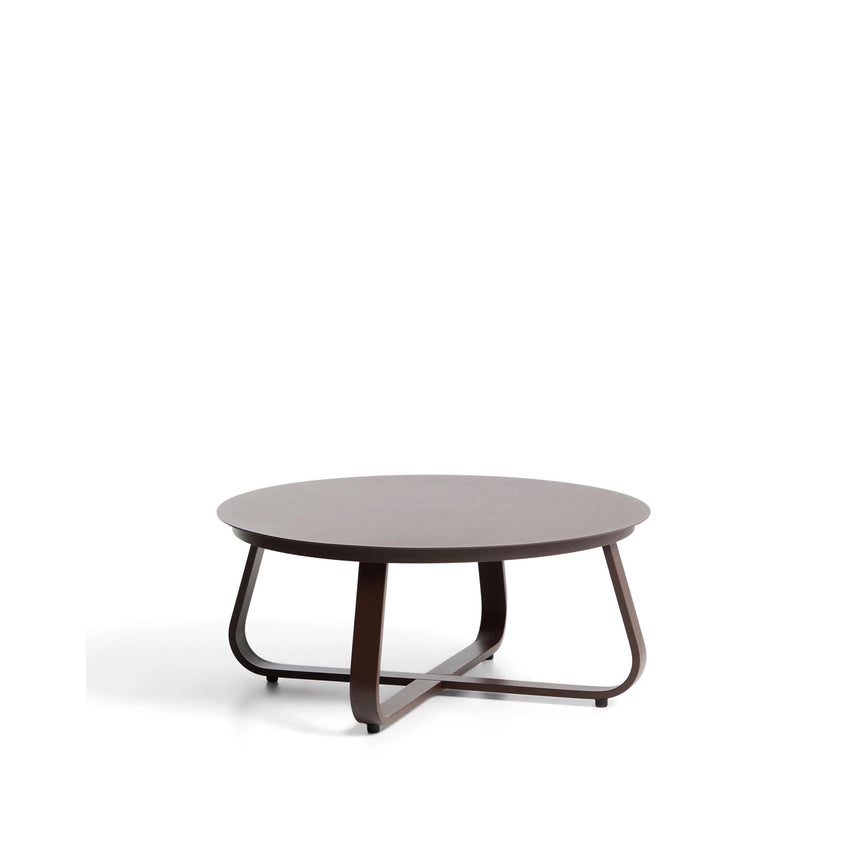 Outdoor Couchtisch Tamaris aus Aluminium Ø 80 cm von Kave Home – Bild 1