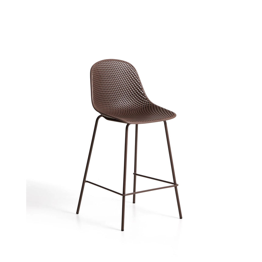 Outdoor-Hocker Quinby in Braun, 65 cm von Kave Home – Bild 1