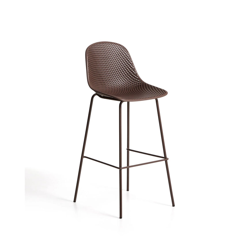 Outdoor-Hocker Quinby in Braun, 75 cm von Kave Home – Bild 1