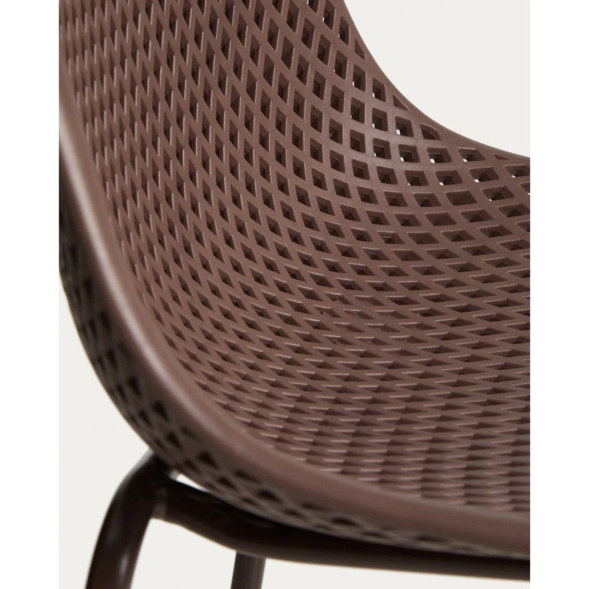 Outdoor-Hocker Quinby in Braun, 75 cm von Kave Home – Bild 8