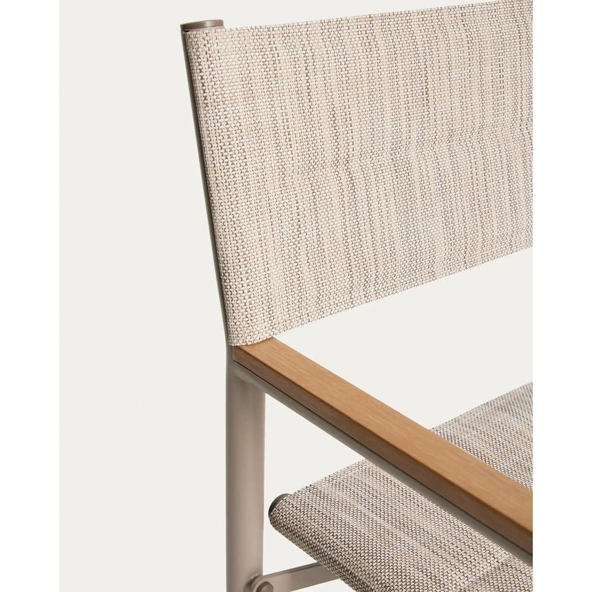 Outdoor-Klappstuhl Tisno aus Aluminium und Texteline von Kave Home – Bild 11