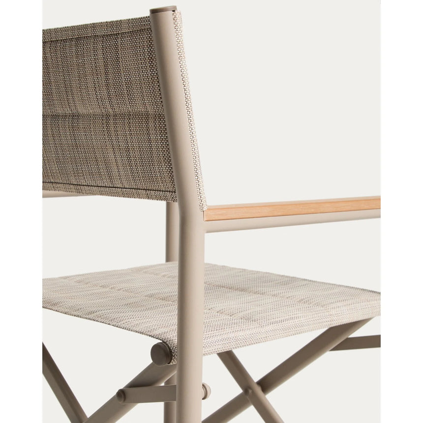 Outdoor-Klappstuhl Tisno aus Aluminium und Texteline von Kave Home – Bild 12