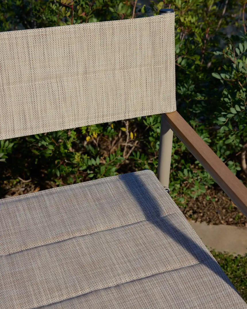 Outdoor-Klappstuhl Tisno aus Aluminium und Texteline von Kave Home – Bild 3