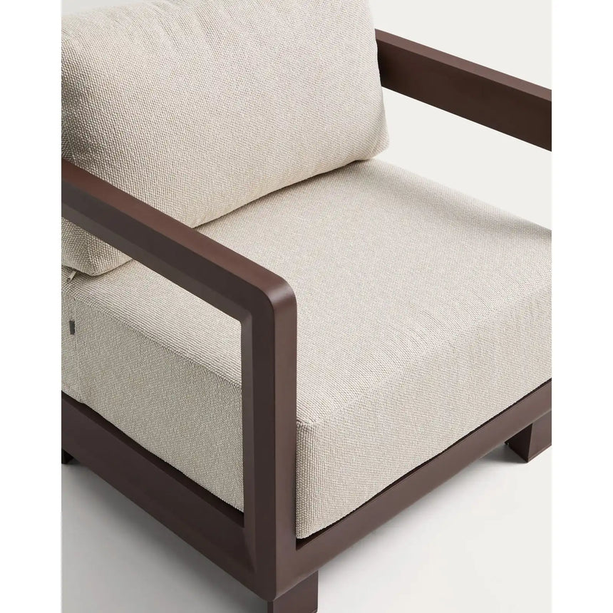Outdoor-Sessel Nerano aus Aluminium von Kave Home – Bild 10