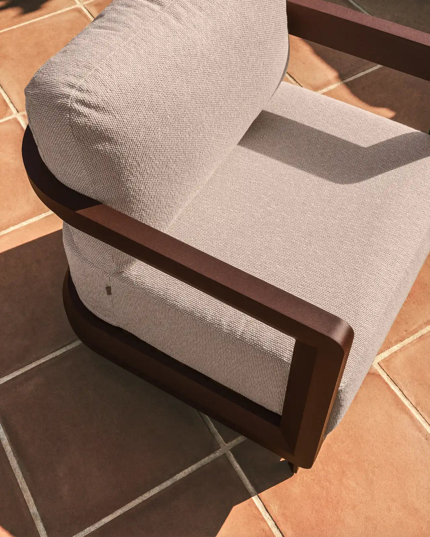 Outdoor-Sessel Nerano aus Aluminium von Kave Home – Bild 3