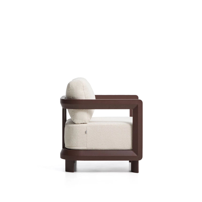 Outdoor-Sessel Nerano aus Aluminium von Kave Home – Bild 6
