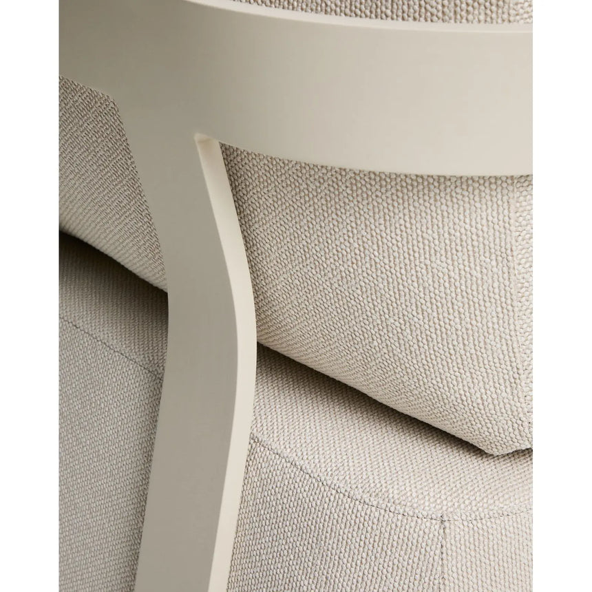 Outdoor-Sessel Tamaris aus ecrufarbenem Aluminium von Kave Home – Bild 9