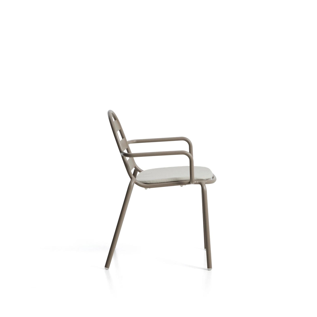 Outdoor-Stuhl Joncols aus Aluminium mit taupefarbener Lackierung von Kave Home – Bild 2