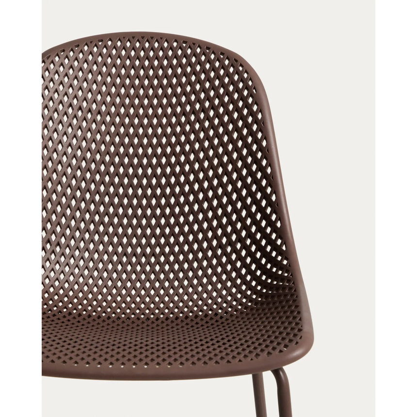 Outdoor-Stuhl Quinby in Braun von Kave Home – Bild 5