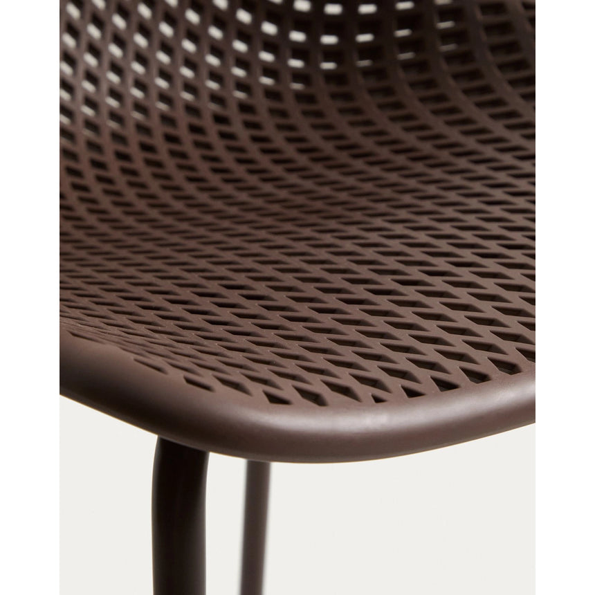 Outdoor-Stuhl Quinby in Braun von Kave Home – Bild 6