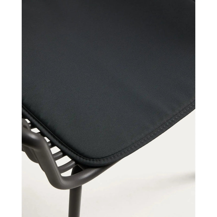 Outdoor-Stuhl Surpika mit graphitgrauen Stahlbeinen von Kave Home – Bild 8