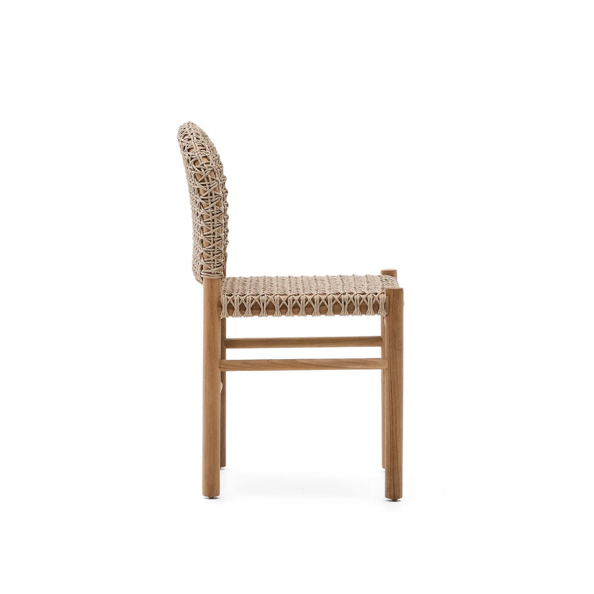Outdoor-Stuhl Tavira aus massivem Teakholz von Kave Home – Produktbild 10