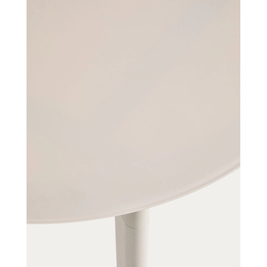 Ovaler Tisch Erice aus Aluminium und gehärtetem Glas in Ecru 230 x 100 cm von Kave Home – Bild 8
