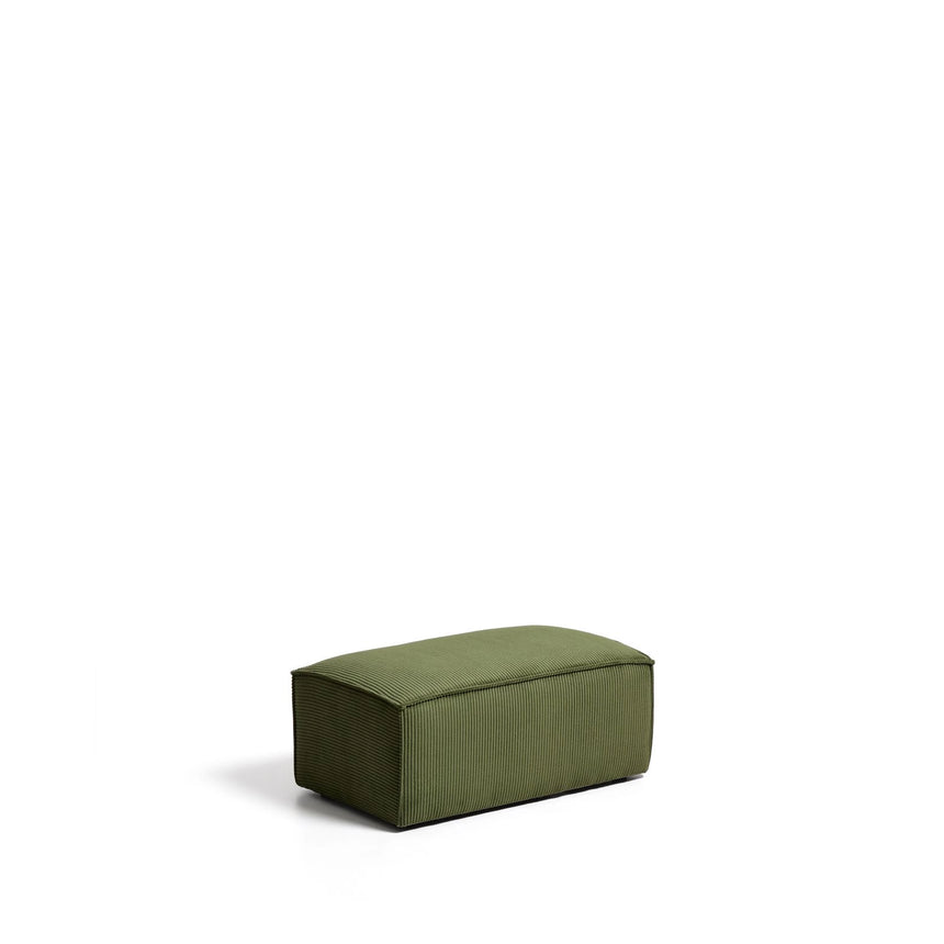 Pouf-Randmodul Blok in Cord oder Chenille, 60 x 104 cm, FSC Mix Credit von Kave Home – Bild 2
