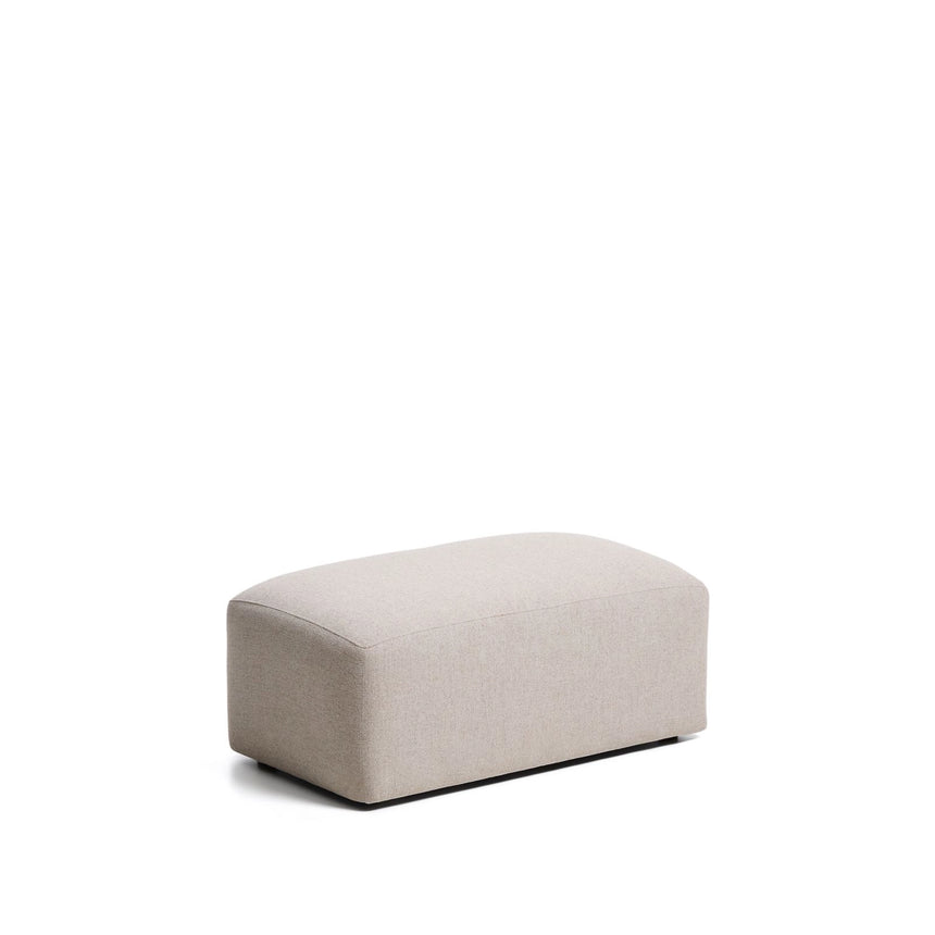 Pouf-Randmodul Blok in brauner Chenille, 60 x 104 cm, FSC Mix Credit von Kave Home – Bild 3