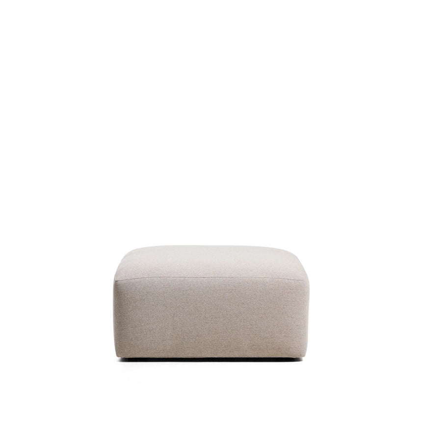 Pouf-Randmodul Blok in brauner Chenille, 90 x 104 cm, FSC Mix Credit von Kave Home – Bild 4