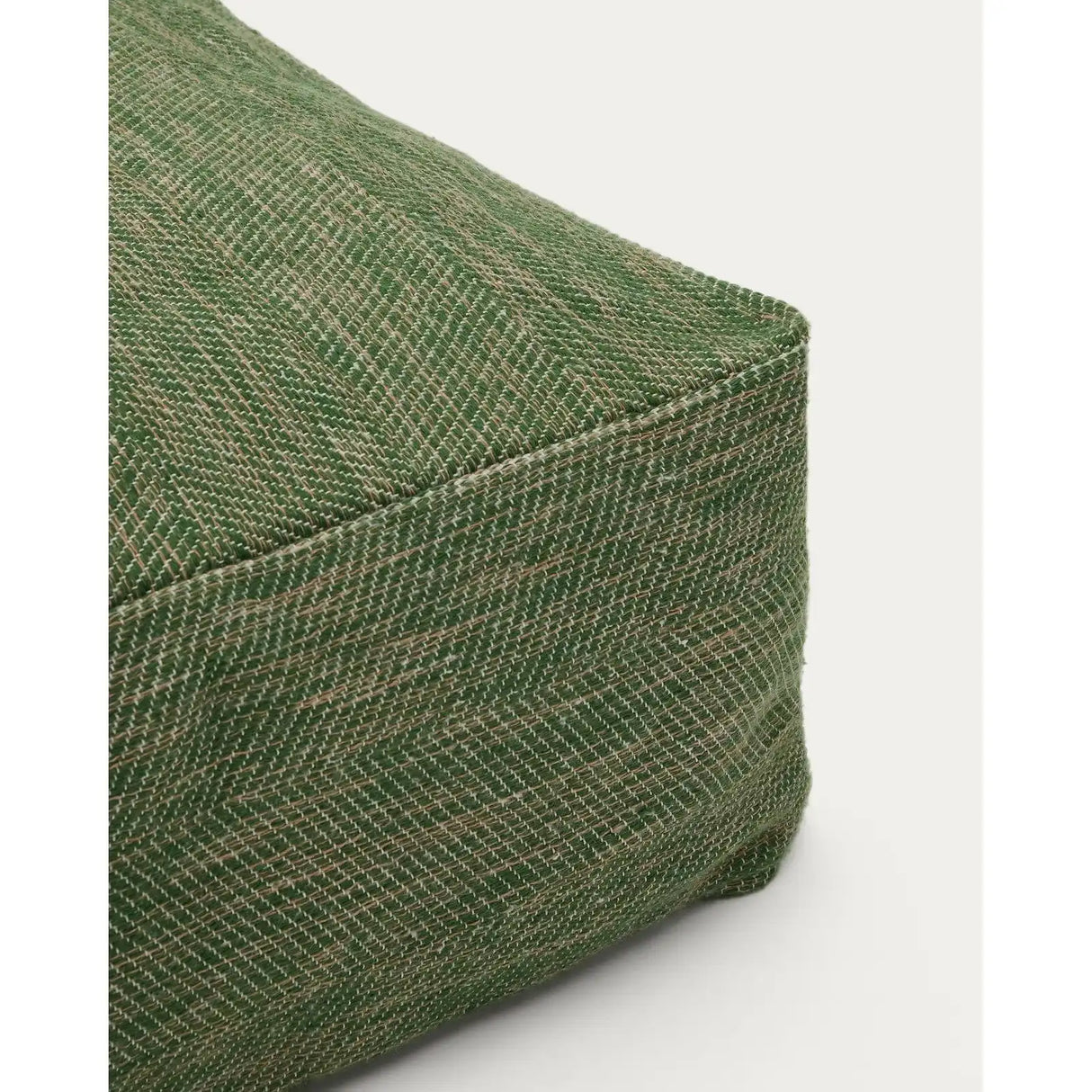 Pouf Vedell 100 % PET grün 60 x 60 x 30 cm von Kave Home – Bild 2