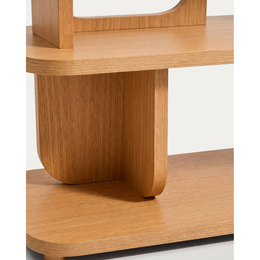 Regal Aduma aus Eichenholzfurnier mit natürlichem Farbton, FSC 100% 100 x 65 cm von Kave Home – Bild 8