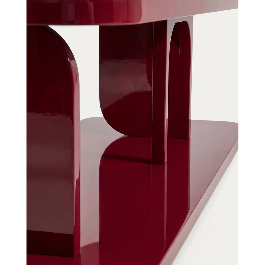 Regal Aduma aus MDF mit Granat-Lackierung mit Glanz-Finish, FSC 100% 160 x 65 cm von Kave Home – Bild 6