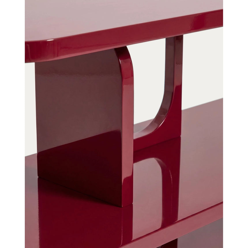 Regal Aduma aus MDF mit Granat-Lackierung mit Glanz-Finish, FSC 100% 160 x 65 cm von Kave Home – Bild 8