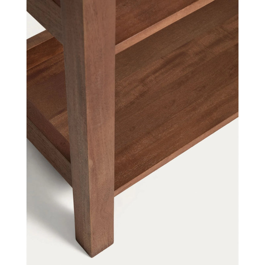 Regal Norani aus massivem Akazienholz und Akazienfurnier 150 x 185 cm von Kave Home – Bild 7