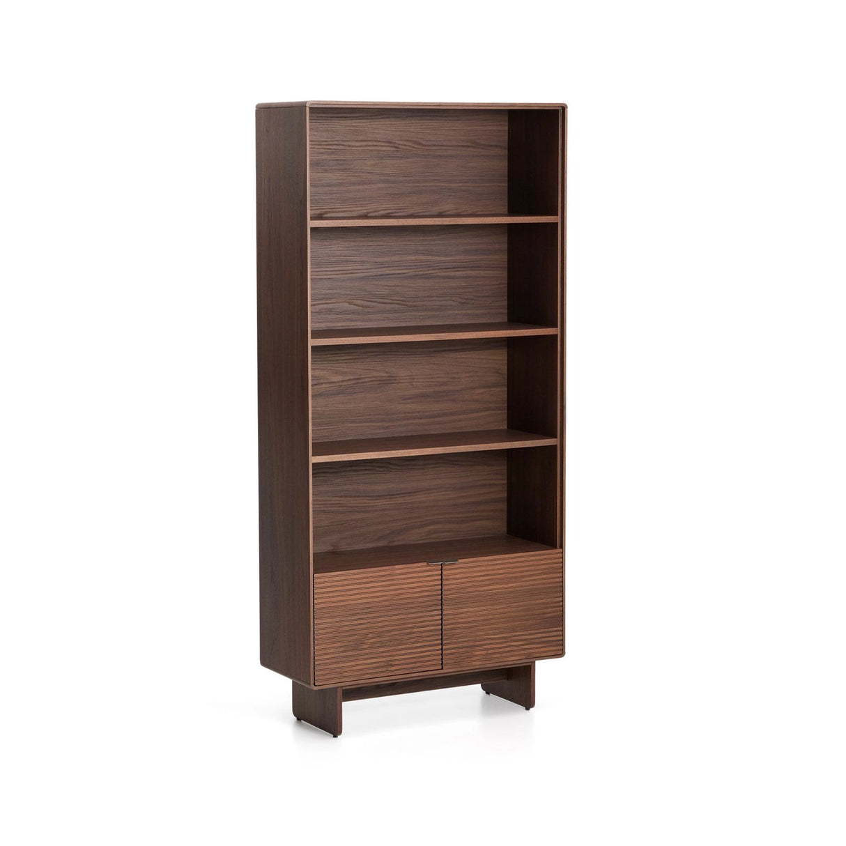 Regal Norlen in Nussbaumfurnier, FSC Mix Credit, 90 x 190 cm von Kave Home – Produktbild 3