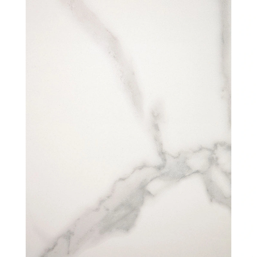 Rewena Konsolentisch Feinsteinzeug mit Kalos Weiß Finish und Stahlgestell 110 x 75 cm von Kave Home – Bild 6