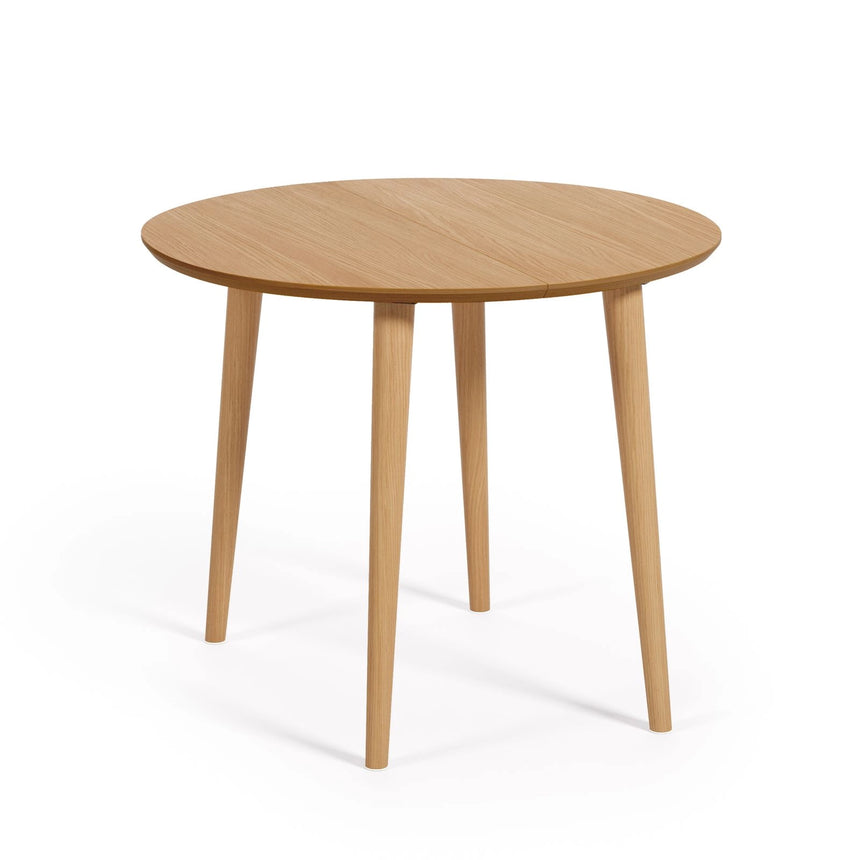 Runder Ausziehtisch Oqui 90 (170) x 90 cm von Kave Home – Bild 6